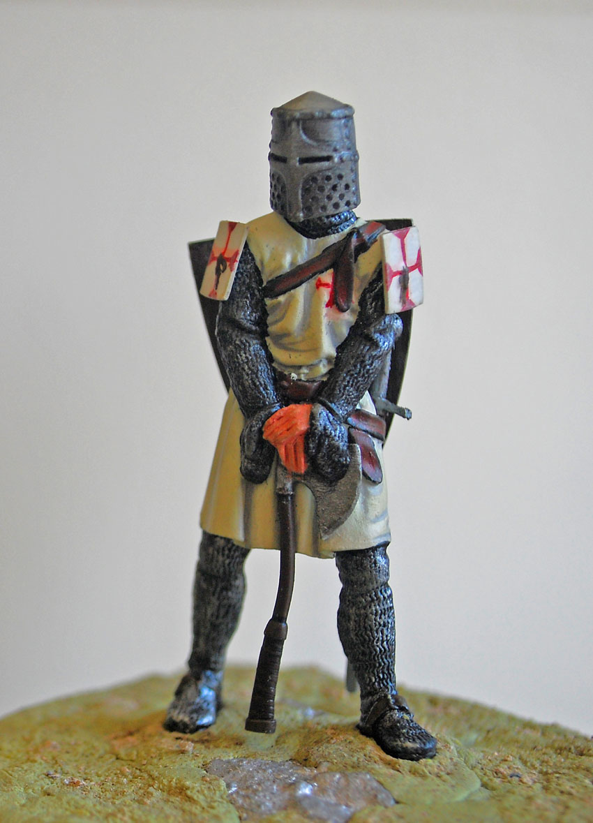 Sineus,Knight Europe 13th century. Metal kit 54mm