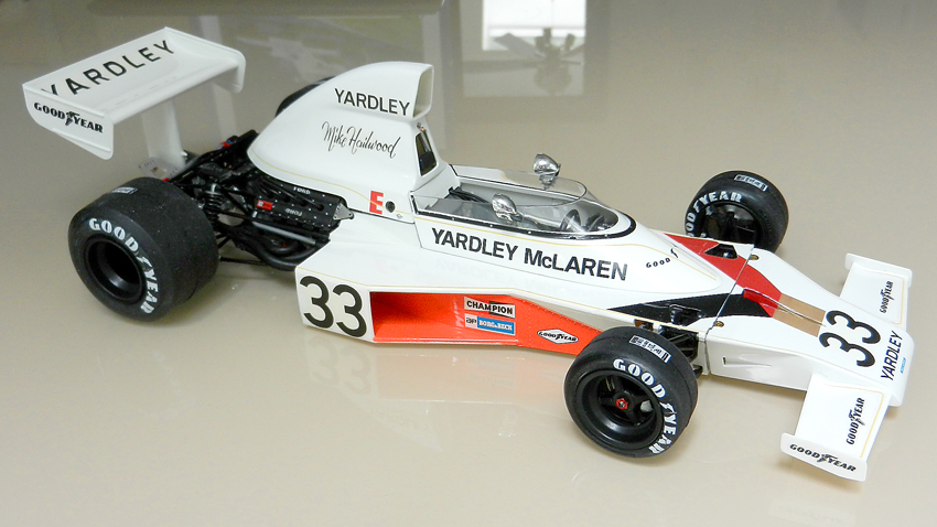 Tamiya 1/12 scale 1974 Yardley McLaren M23 Formula 1 car