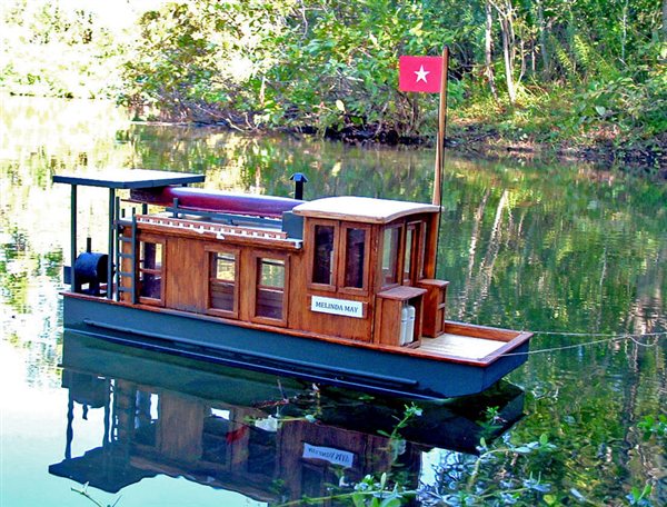 Free Houseboat Plans And Designs For Building A House Boat Or Pontoon 
