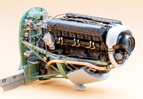 Airfix 1/24 scale Spitfire engine - April 2014 - Online Reader Gallery ...